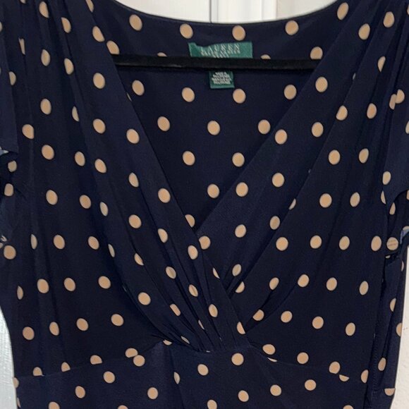 Ralph Lauren Women's Short Sleeve Dress Size 16 - Picture 2 of 2